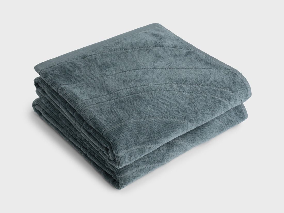 Handtücher Velours Pebble Blue 50x100