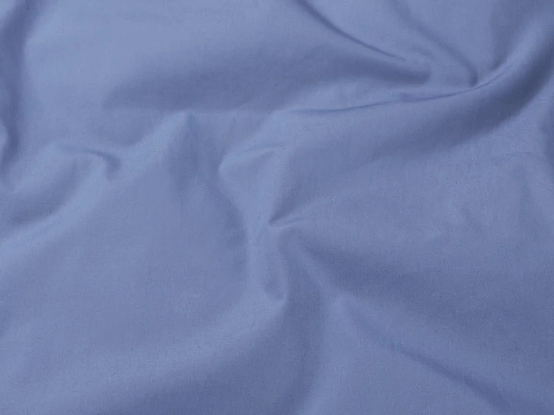 Kissenbezug Perkal-Baumwolle Serene Blue from Yumeko