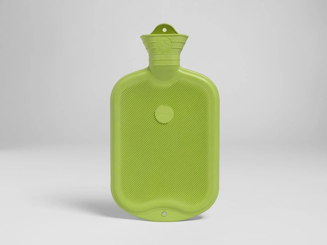 Wärmflasche Naturlatex Green via Yumeko