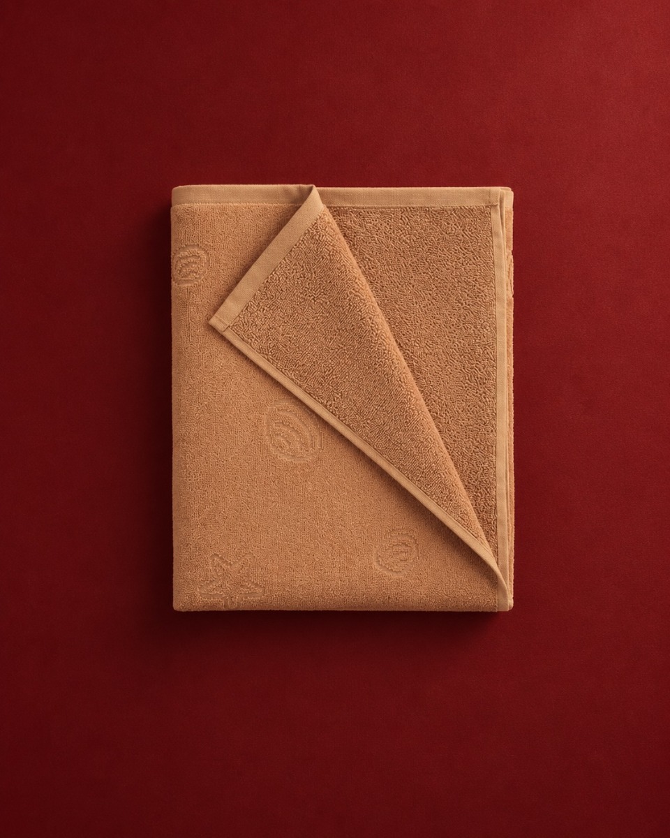 Strandtuch Velours seashell terracotta